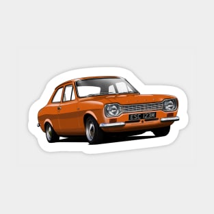 Ford Escort Mk 1 in copper Sticker